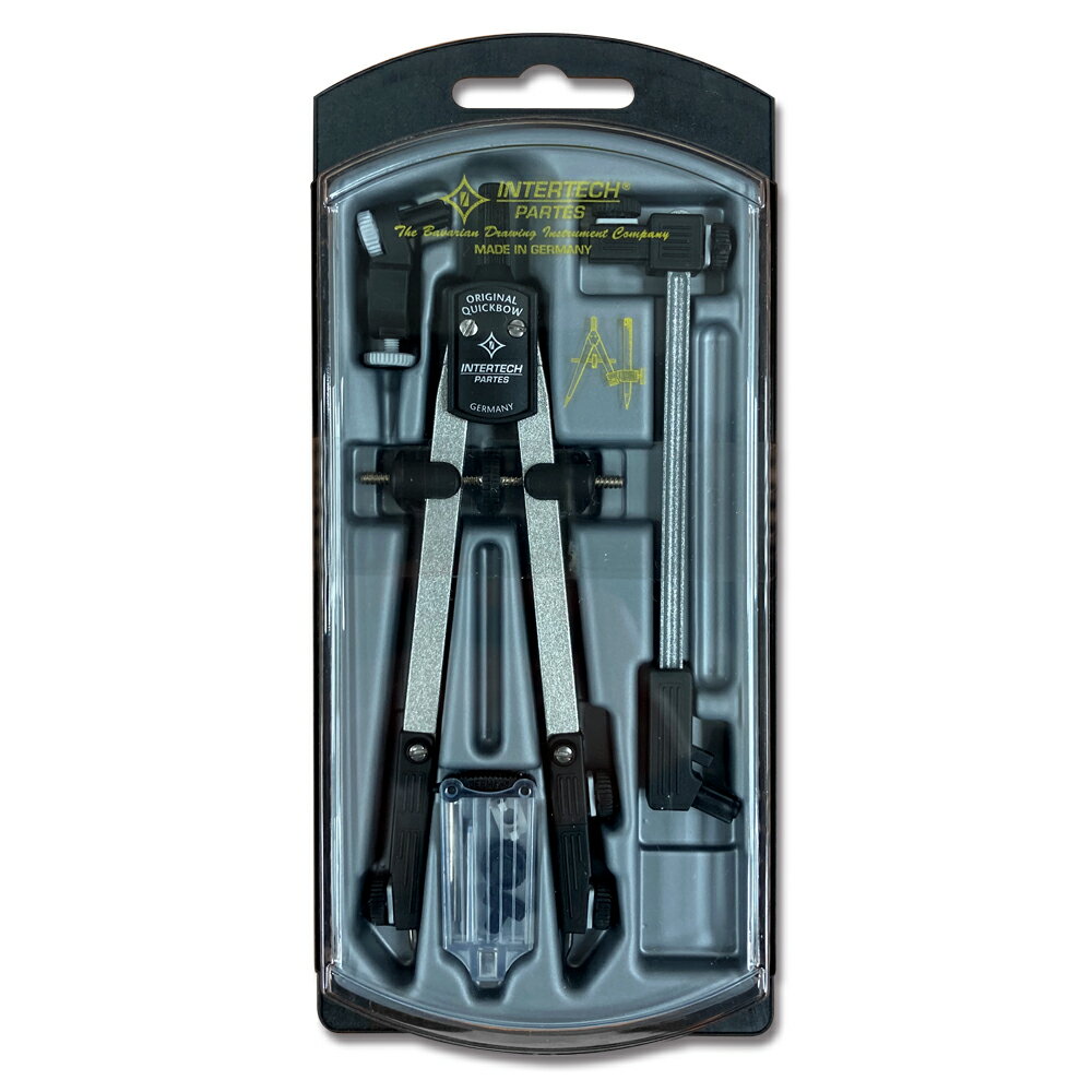 【德國 INTERTECH】Z0113-6 四品速動大圓規 (附延長桿)