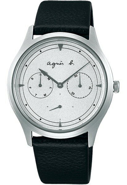agnes b.普魯士之星皮帶時尚腕錶 VD75-KYF0Z(BP6026X1)-38mm-白面皮革【刷卡回饋 分期0利率】【APP下單22%點數回饋】