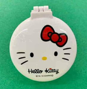 【震撼精品百貨】Hello Kitty 凱蒂貓-KITTY摺疊梳子&鏡子#19302 震撼日式精品百貨