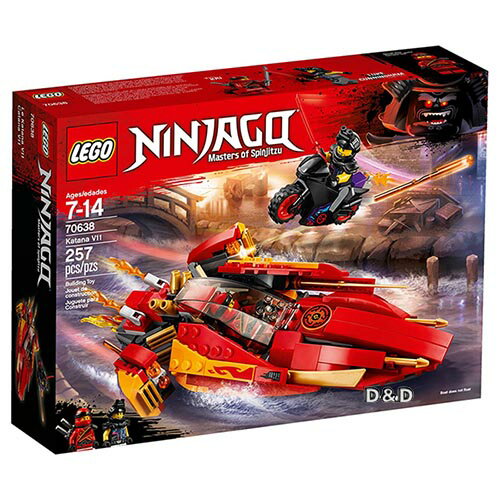 <br/><br/>  樂高積木 LEGO《 LT70638 》 2018年 NINJAGO 旋風忍者系列 -卡塔那 V11<br/><br/>