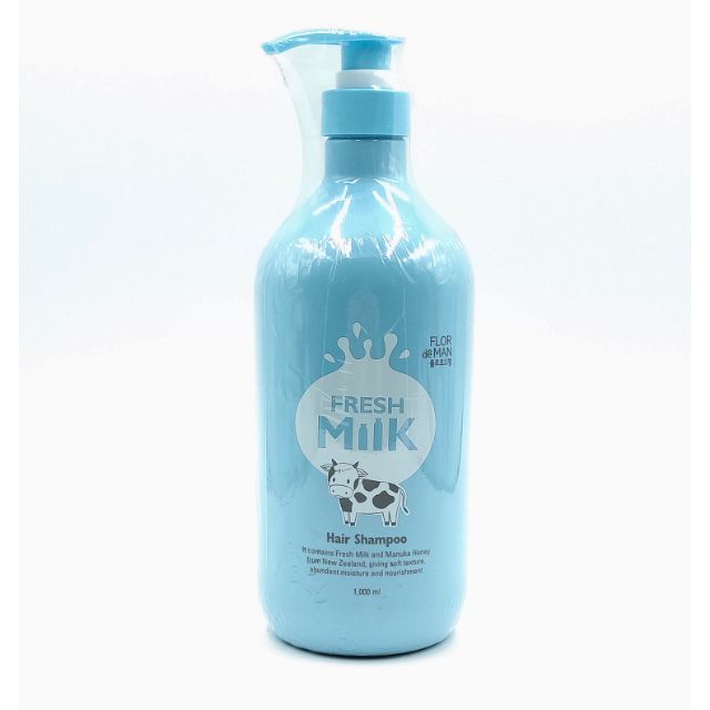 韓國 牛奶保濕洗髮精 1000ml