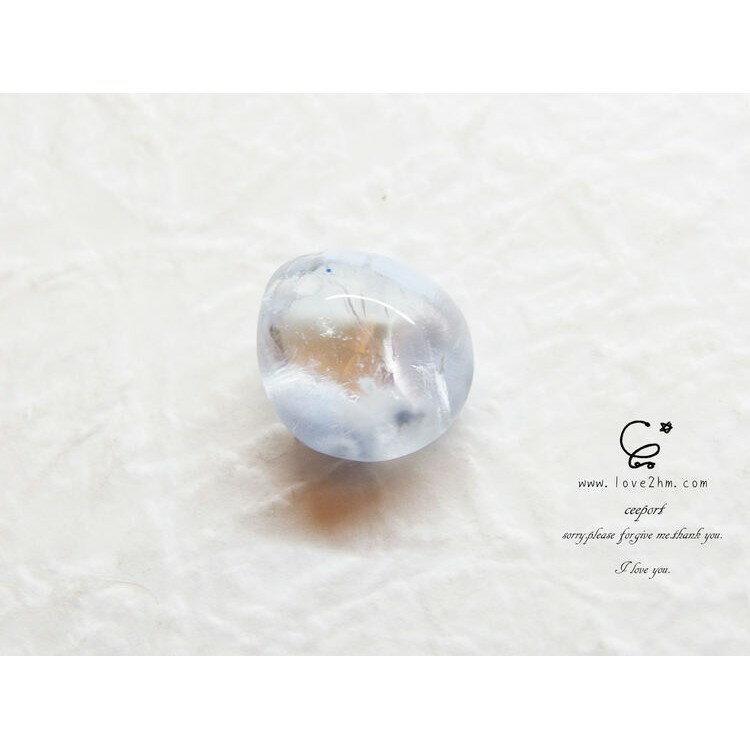 柔/藍髮晶/水晶飾品/ [晶晶工坊-love2hm]