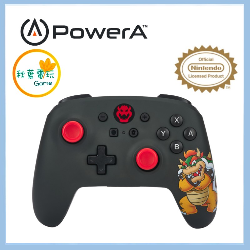 ●秋葉電玩● Power A NS 無線遊戲手把限量款(NSGP0251-01) 庫巴 NS手把