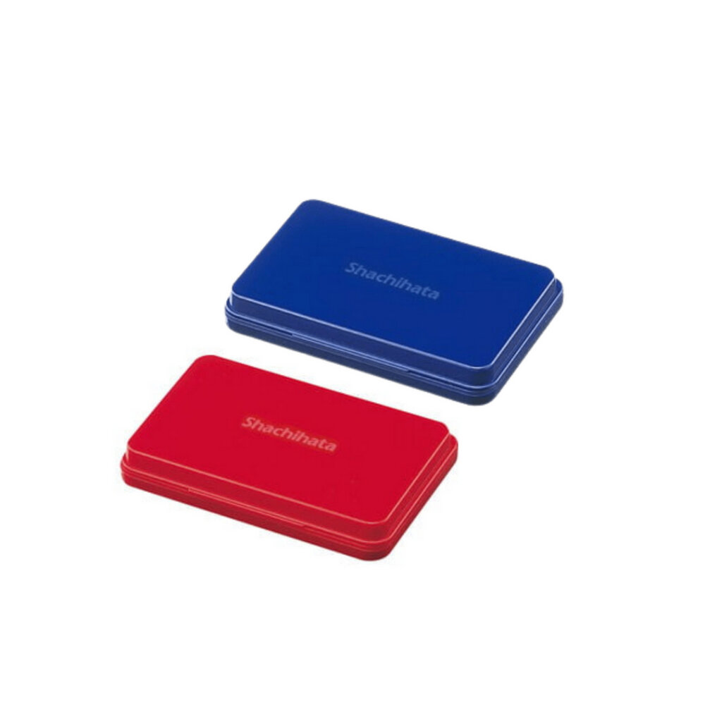 印台 Shachihata 油性 速乾 彩色印泥 印章 藍色 紅色 銀行推薦 速乾 日本製 - 日本進口 日本 代購 日本代購 日本空運來台 印台 Shachihata 油性 速乾 彩色印泥 印章 藍色 紅色