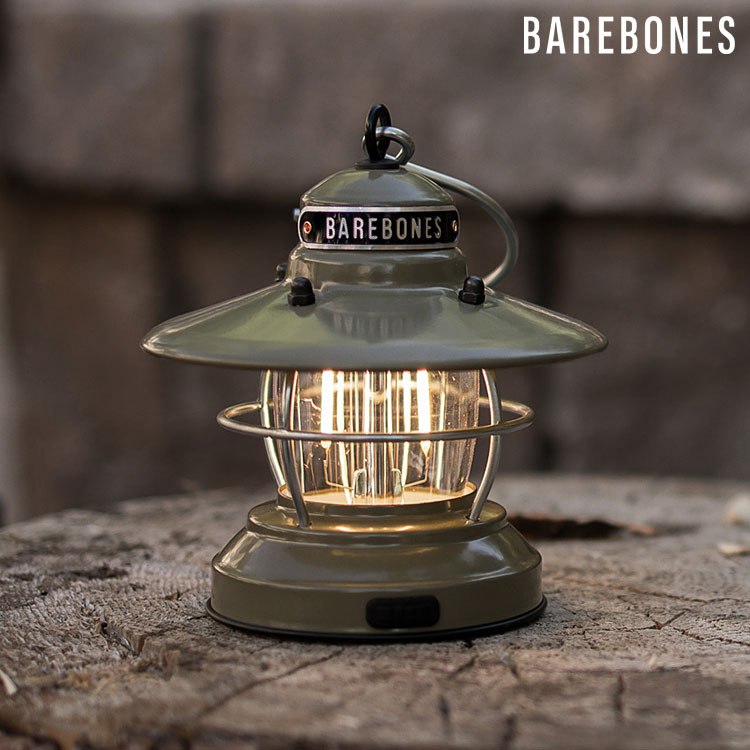 Barebones 吊掛營燈 Edison Mini Lantern LIV-292 橄欖綠 / 城市綠洲(迷你營燈 檯燈 吊燈 照明設備)