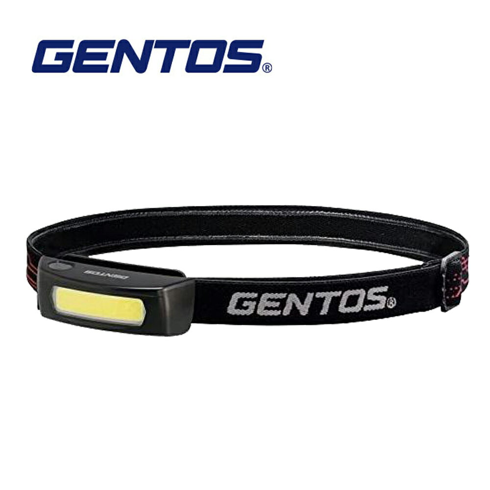 【Gentos】大範圍近距COB頭燈 120流明 IP64 NR-004R