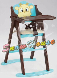 雪之屋居家生活館 韓式招財牛折合寶寶椅 餐椅 兒童椅 X559-17