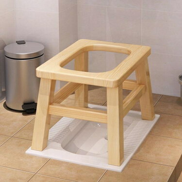 坐便器老人馬桶椅子家用實木可行動老年人衛生間便凳廁所成人孕婦 WD 交換禮物全館免運