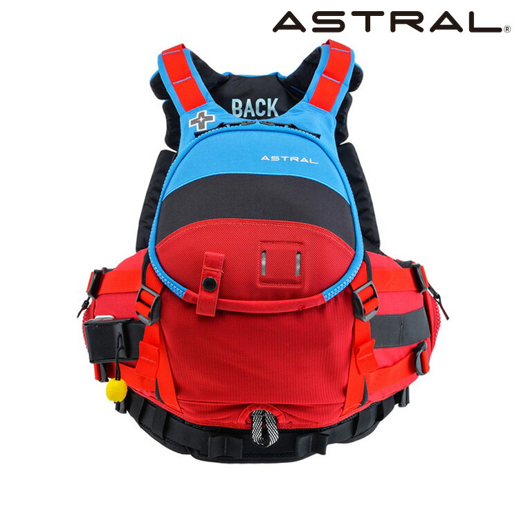 Astral 男救生衣Greenjacket 紅藍色 / 城市綠洲 (救生衣、多功能浮板、浪板、泳圈、座船)