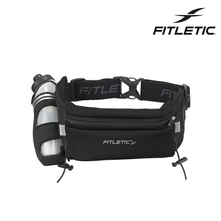 Fitletic Fully Loaded Neoprene單水壺腰包 HD12G / 城市綠洲 (腰包、路跑、休閒、輕量、夜光、運動)