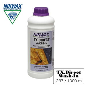 NIKWAX 浸泡式防水布料撥水劑253《1000ml》 / 防水外套保養、GORE TEX推薦