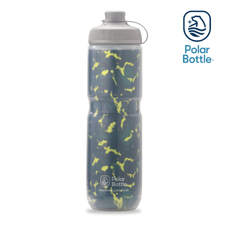 Polar Bottle 24oz MUCK 雙層保冷噴射水壺 SHATTER 森綠 / 自行車 水壺 單車 保冷 噴射水壺