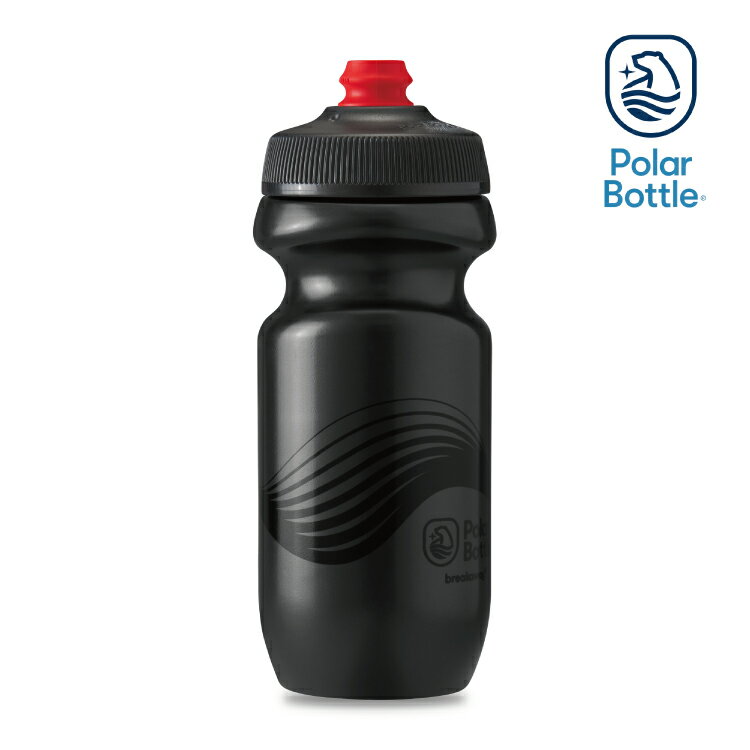 Polar Bottle 20oz 單層噴射水壺 WAVE 黑 / 自行車 水壺 單車 噴射水壺