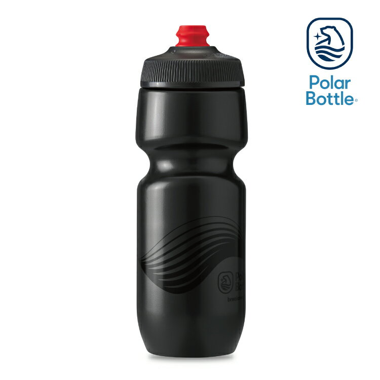Polar Bottle 24oz 單層噴射水壺 WAVE 黑 / 自行車 水壺 單車 噴射水壺