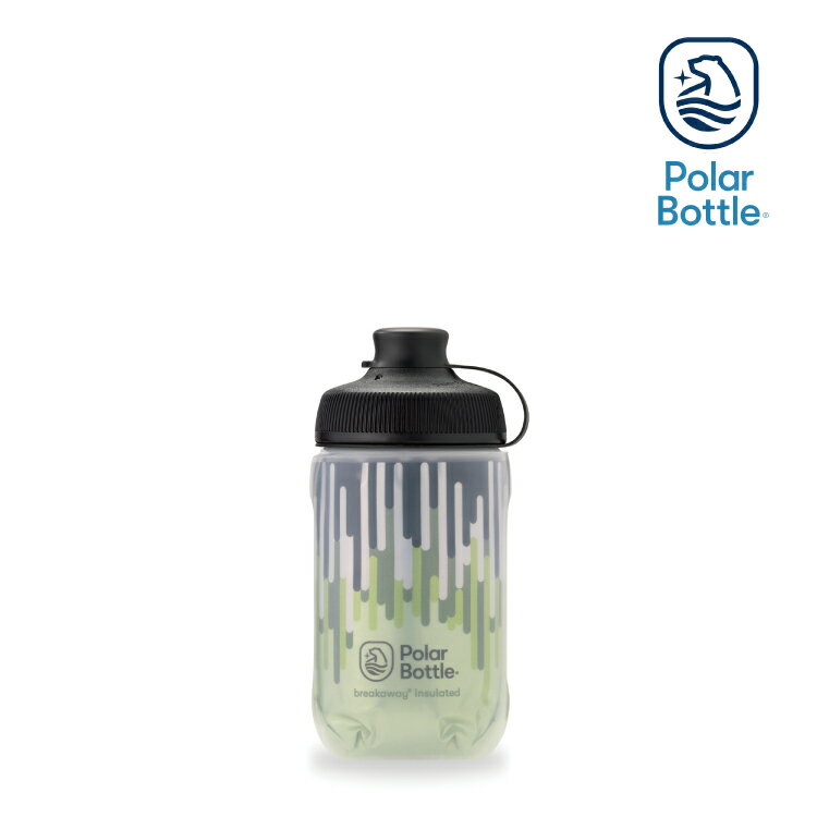 Polar Bottle 12oz MUCK 雙層保冷噴射水壺 ZIPPER 草綠 / 自行車 水壺 單車 保冷 噴射水壺