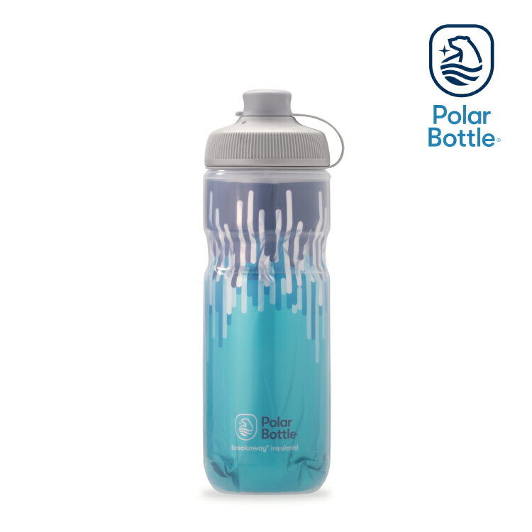 Polar Bottle 20oz MUCK 雙層保冷噴射水壺 ZIPPER 水藍 / 自行車 水壺 單車 保冷 噴射水壺
