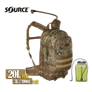 Source Assault 軍用水袋背包 4010431503 迷彩 /城市綠洲(以色列原裝進口)