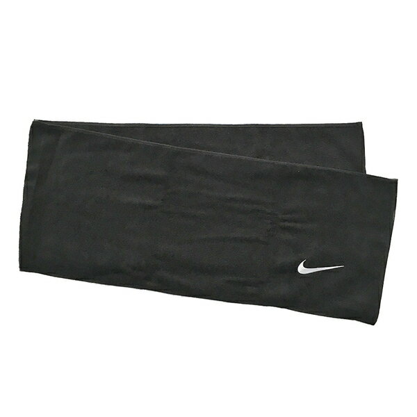 Nike Towel [AC9550-010] 長型毛巾 路跑巾 運動 訓練 吸汗 柔軟 盒裝 25x120cm 黑