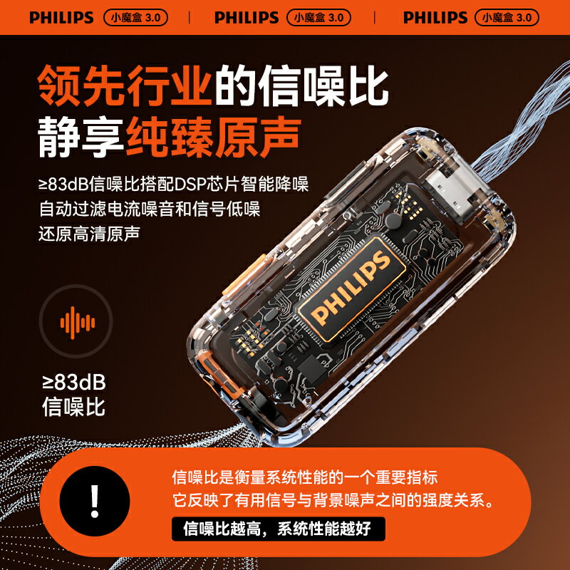 飛利浦無線領夾麥克風直播專用裝置影片拍攝收錄音降噪領夾麥話筒