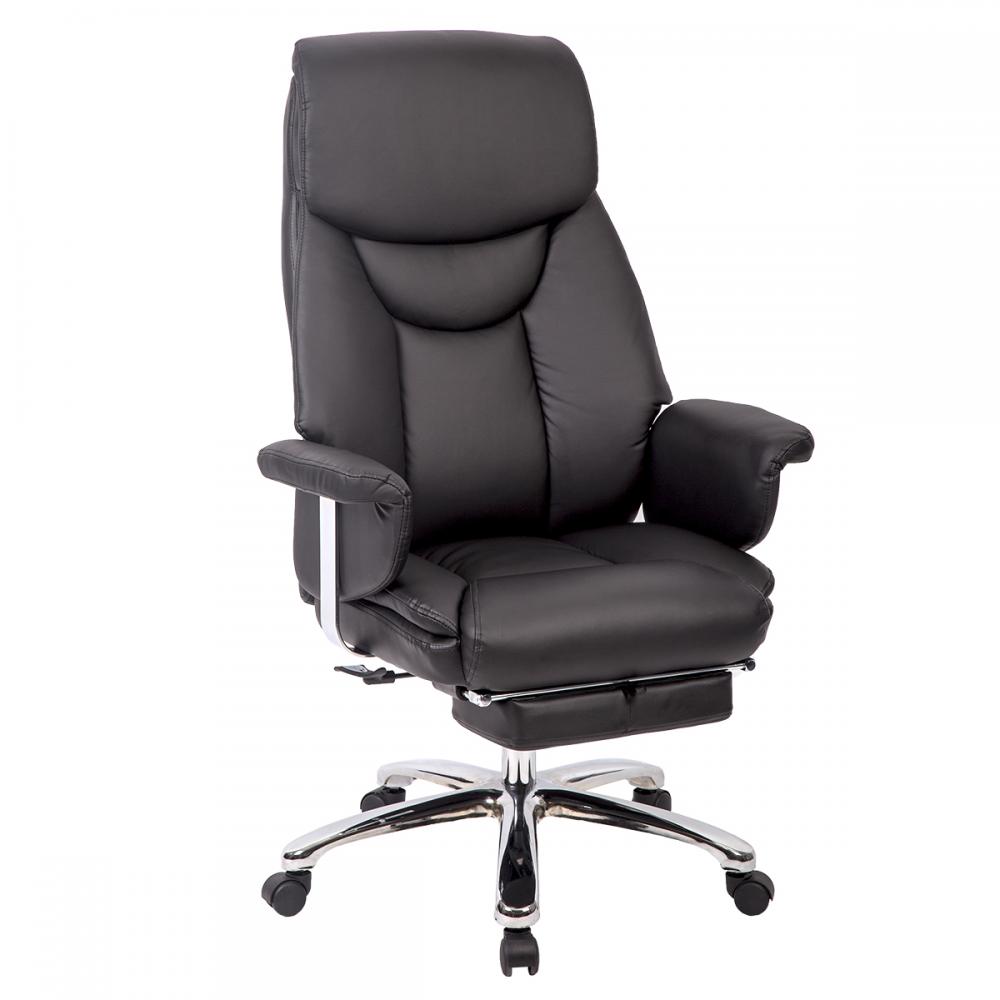 Factory Direct: Executive Vibrating Massage/Office Chair with Footrest