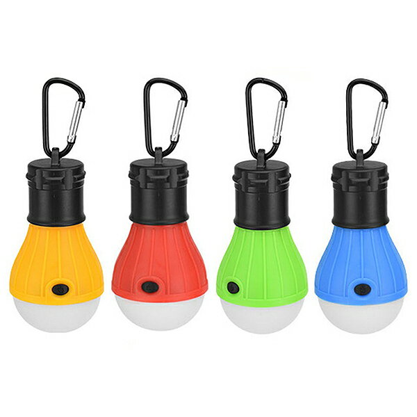 扣環燈泡燈 掛包包三段式警示燈 吊掛式登山露營燈 戶外LED手電筒