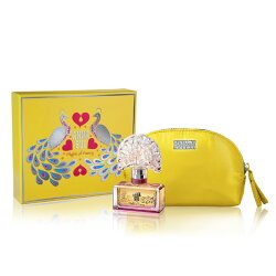 安娜蘇Anna Sui 逐夢翎雀彩漾禮盒 (淡香水30ml+化妝包) 贈原廠紙袋《Belle 倍莉小舖》
