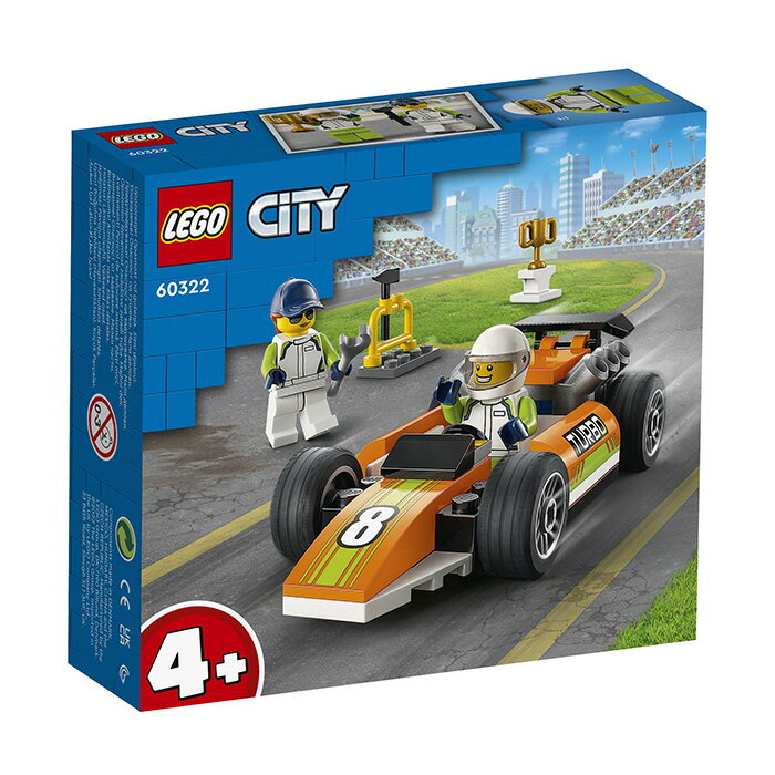 LEGO 樂高 CITY 城市系列 60322 賽車 【鯊玩具Toy Shark】