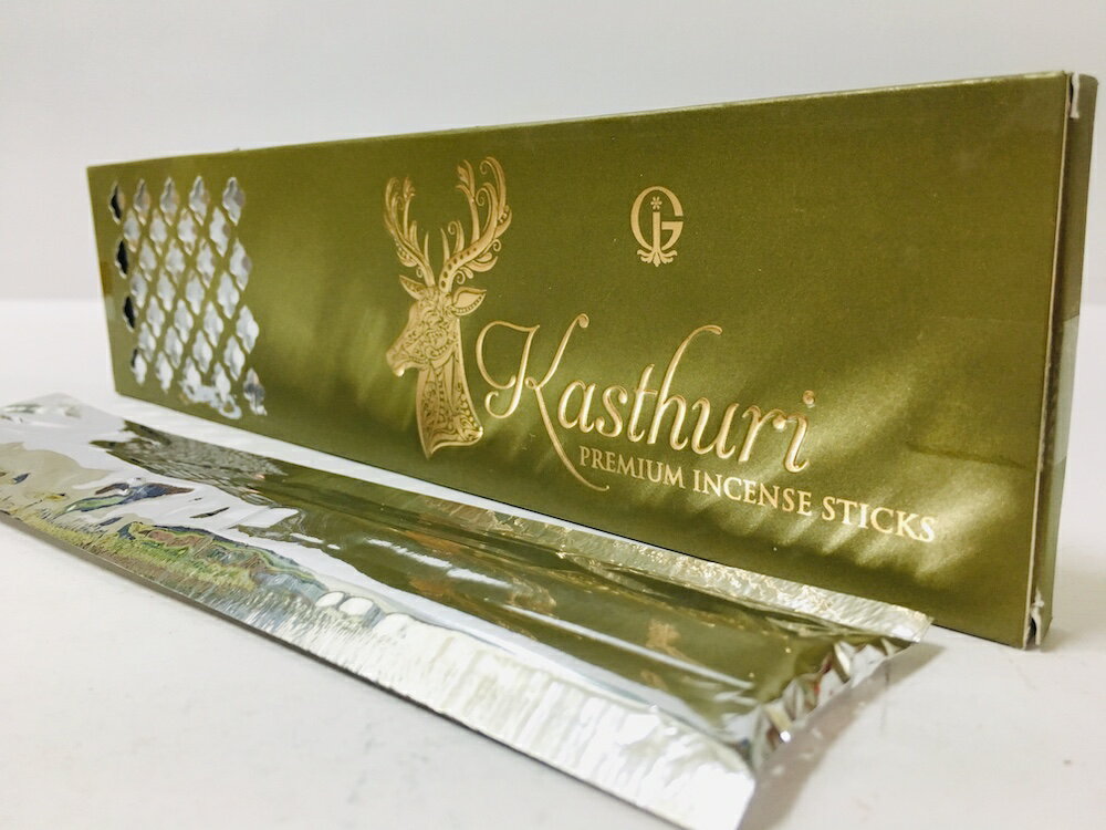 [綺異館]印度香 特級印度麝香 少煙味道獨特迷人 gangothri kasthuri 售satya