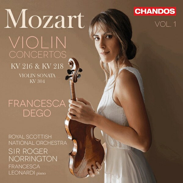 【停看聽音響唱片】【CD】莫札特：小提琴協奏曲第一集，第3，4號 法蘭倩絲卡．黛戈 小提琴