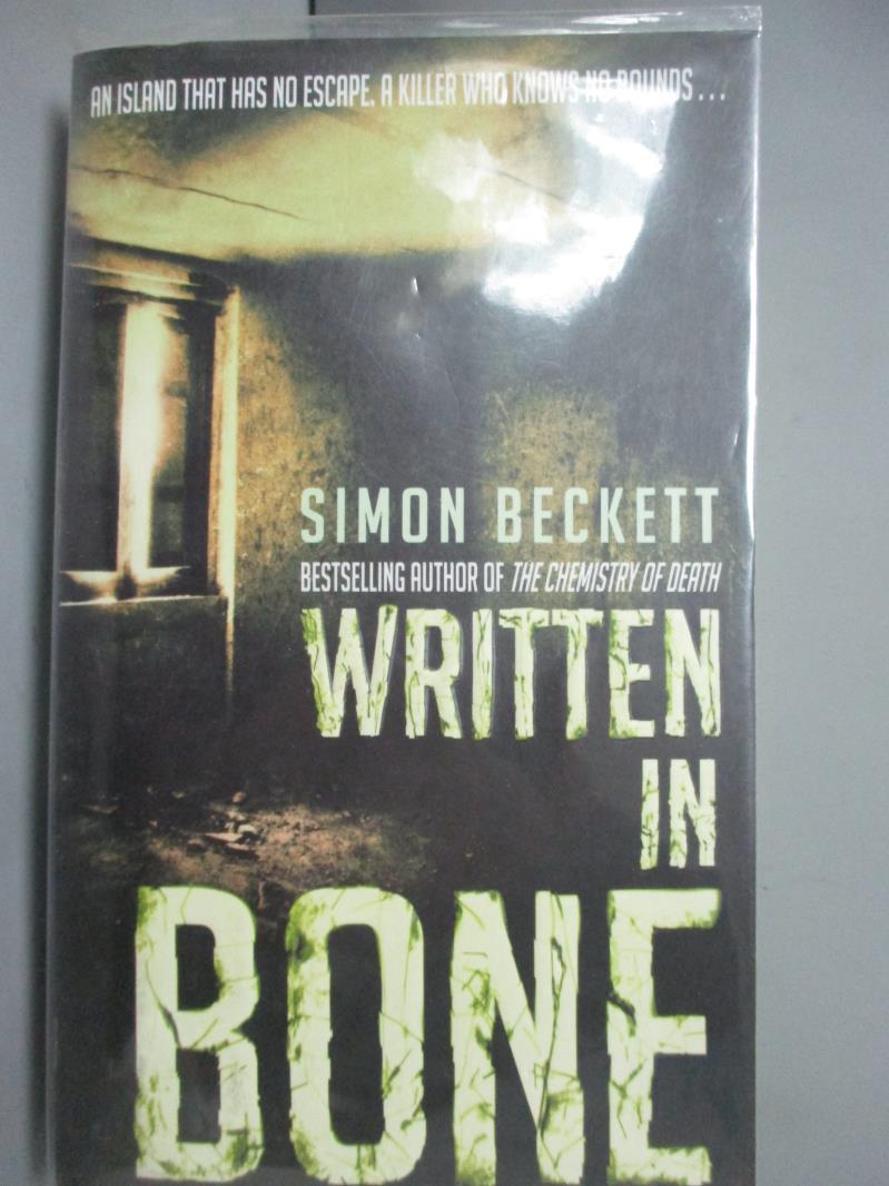 【書寶二手書T8／原文小說_LIX】Written In Bone_Simon Beckett
