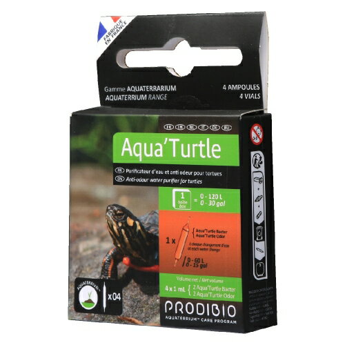 【西高地水族坊】法國 普洛迪PR653 Aqua-Turtle Nano 烏龜底床活性組