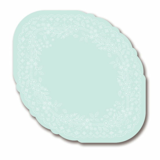 【配件零售量】造型蛋糕盤:８號/粉藍 / 50個 1