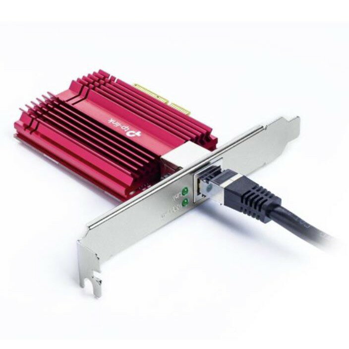 【含稅公司貨】TP-LINK TX401 10GbE PCIe 網路卡 單埠RJ45 10G網卡 1