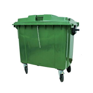 四輪回收托桶 垃圾子車 1000L 綠色 / 台 GB-1000（此為訂製品，確認訂購後無法退換貨）