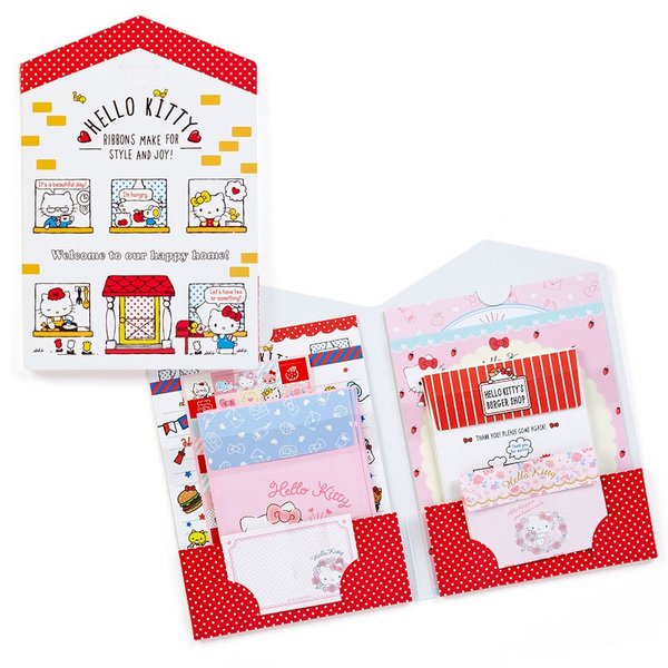 日本製 Hello Kitty 信紙組 信紙 紙 便利貼 便條紙 信 凱蒂貓 三麗鷗 正版 L00011097