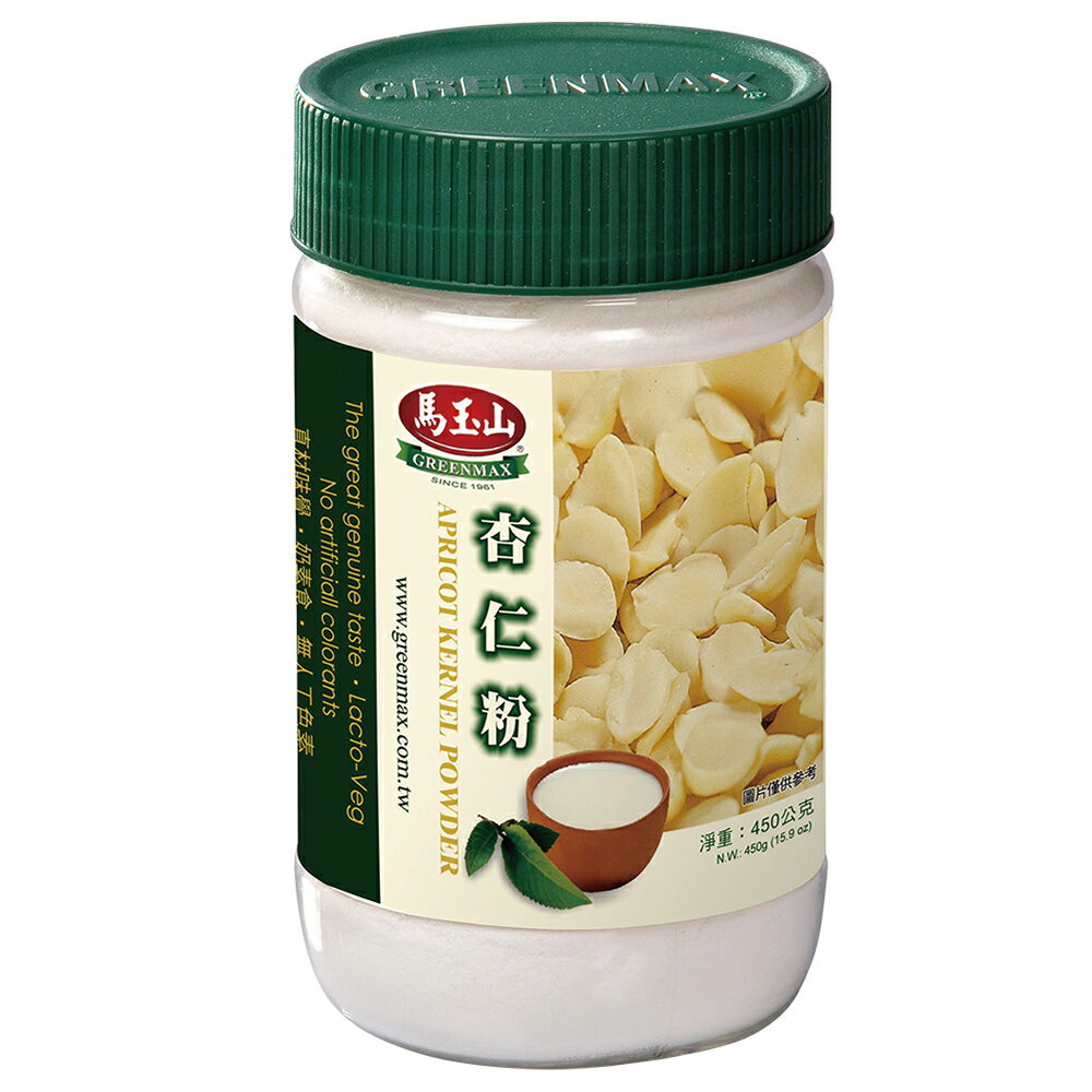 【馬玉山】杏仁粉450g 沖泡/穀粉/全素食/台灣製造 1