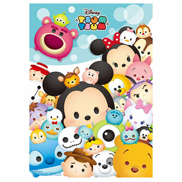 【P2 拼圖】Disney Tsum Tsum麻吉在一起拼圖108片 HPD0108-084