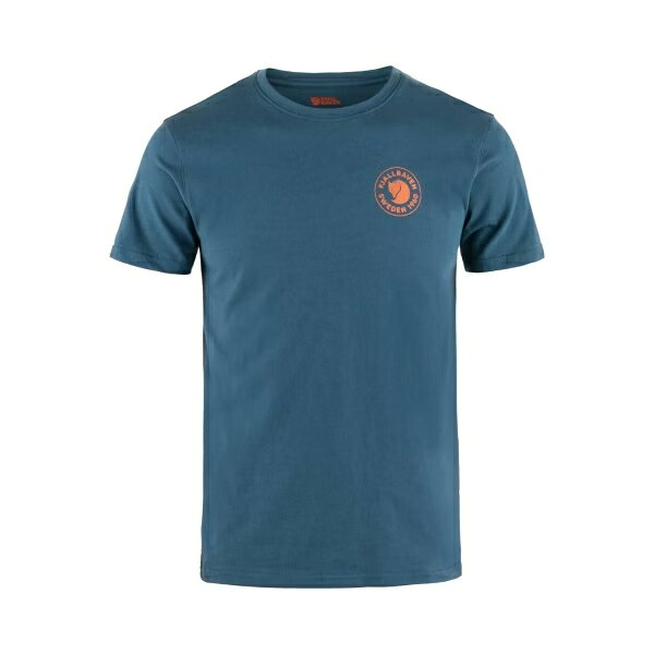 ├登山樂┤瑞典 Fjallraven 1960 Logo T-shirt 有機棉T恤 男 FR87313-555 深暗藍
