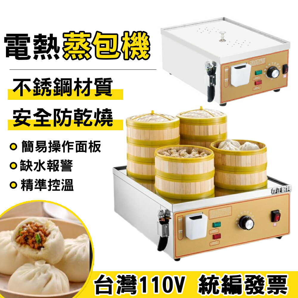 【保固+發票】蒸包爐110V 蒸包子機 蒸包櫃 蒸包機 二孔臺式商用電熱四頭小籠包蒸鍋711全家器蒸餃饅頭 小山好物嚴選