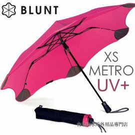 <br/><br/>  [ BLUNT ] 保蘭特抗風雨傘/自動傘/折傘 紐西蘭 XS_Metro UV+ 抗UV美人傘 艷桃紅<br/><br/>