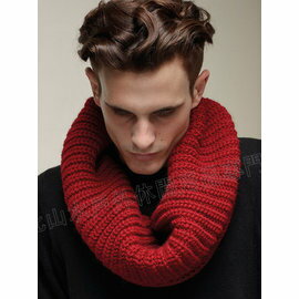 Buff 圍巾/頸圍/旅遊/滑雪/素色寬桶羊毛圍巾 341082 紅色 Gribling 城市時尚系列