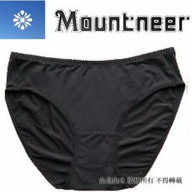 <br/><br/>  [ 山林 Mountneer ] 11K80-01 黑色 女透氣三角內褲/排汗內褲<br/><br/>