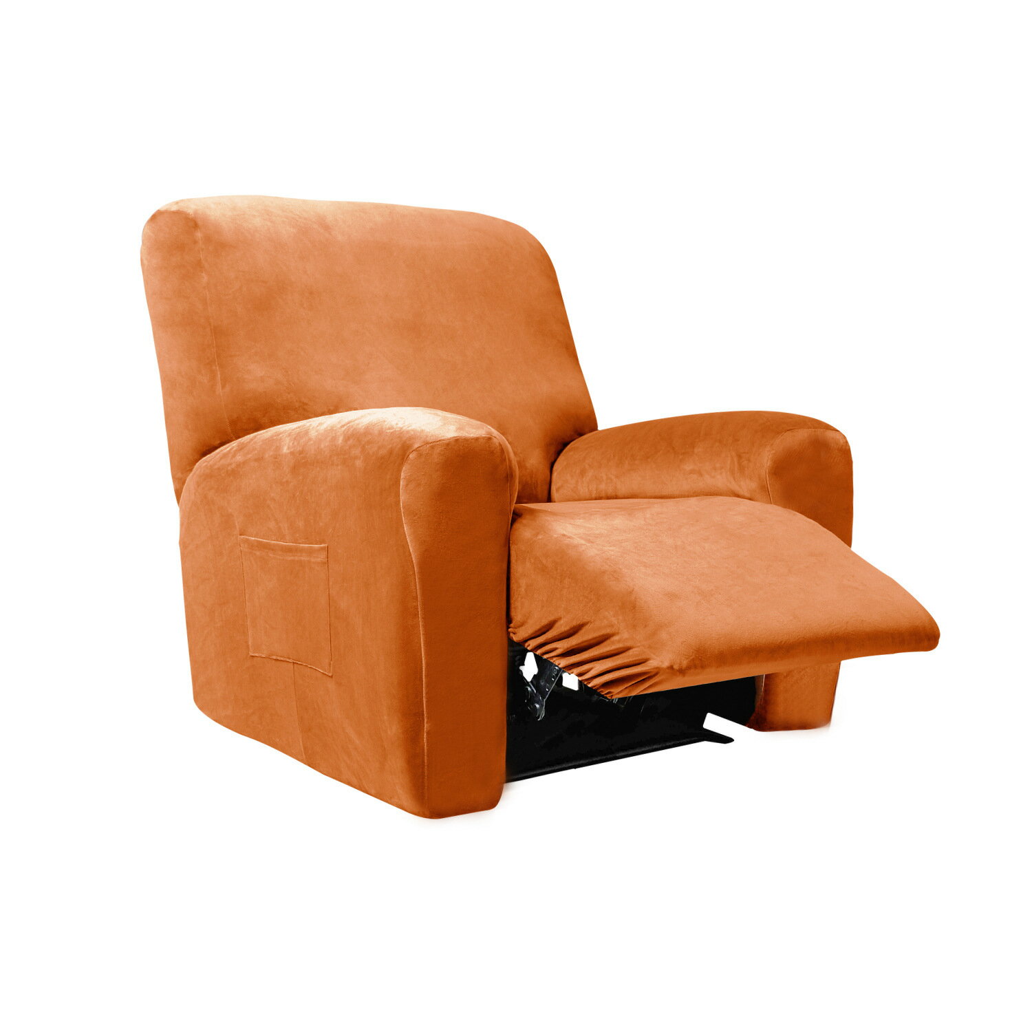 彈銀狐絨芝華士功能位躺椅沙髮套分體式至寶沙髮防塵罩