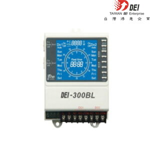 DEI台灣得意 數位排程 定時器 DEI-300BL 工業型 冷凍.冷氣.空調.家庭電器