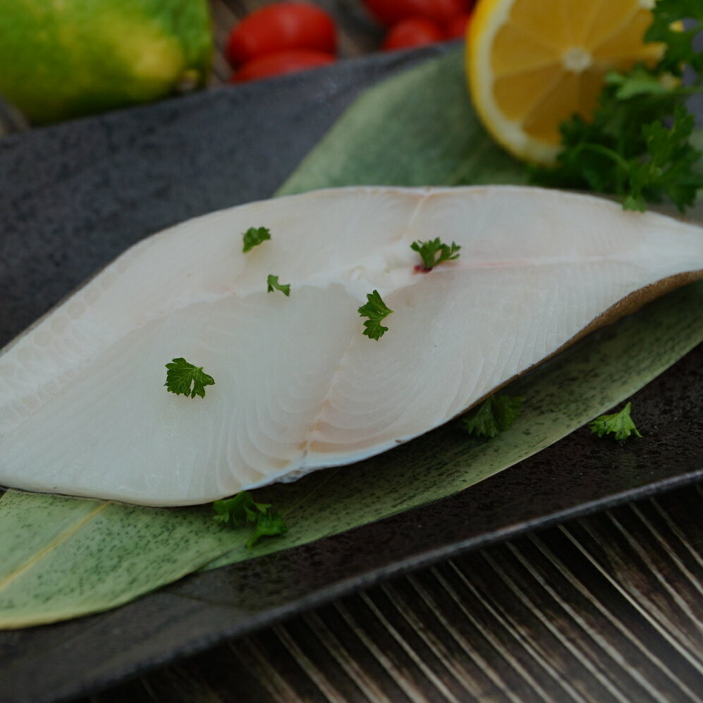 【有魚生鮮】鮮凍厚切大比目魚 400g