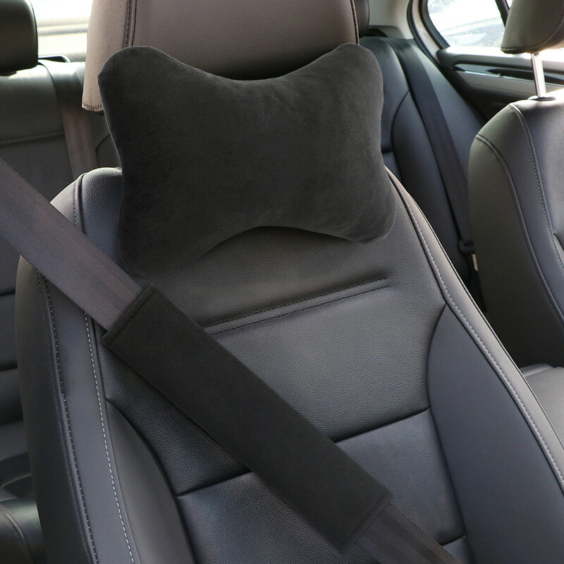 汽車頭枕護頸枕靠枕安全帶護肩套適用馬自達cx4昂克賽拉cx5阿特茲