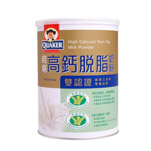 桂格 高鈣脫脂奶粉(雙效認證) 750g【康鄰超市】