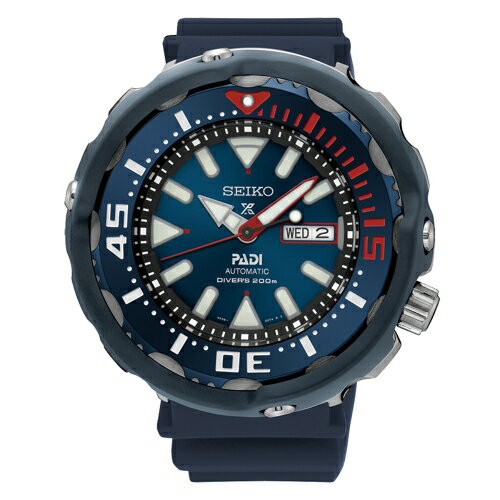 SEIKO PROSPEX 鮪魚罐頭防水200米/勇將鋼帶潛水錶/4R36-05V0B/SRPA83J1