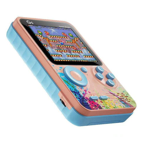 500合一遊戲機 紅白機 含手柄 內置500款懷舊遊戲 迷你遊戲機超級娛樂遊戲 大熒幕掌機 復古經典掌上遊戲機顏色隨機出貨【APP下單享4%回饋】 2