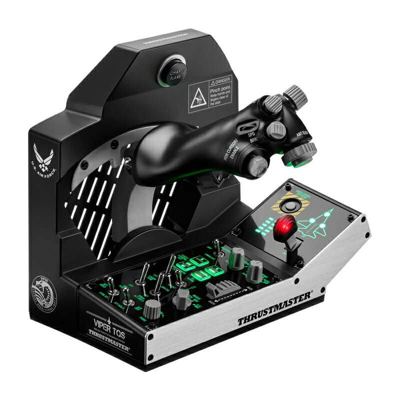 米特3C數位–Thrustmaster Viper TQS Mission Pack 金屬節流閥弧座系統 可支援PC
